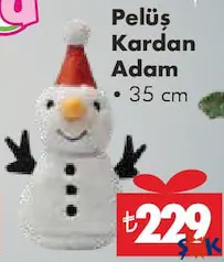 PUFU PELUŞ KARDAN ADAM 35 CM fiyat ve kampanya bilgisi